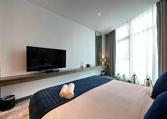 Business Bay Modern Studio With A Canal View At Damac Maison Prive 1616